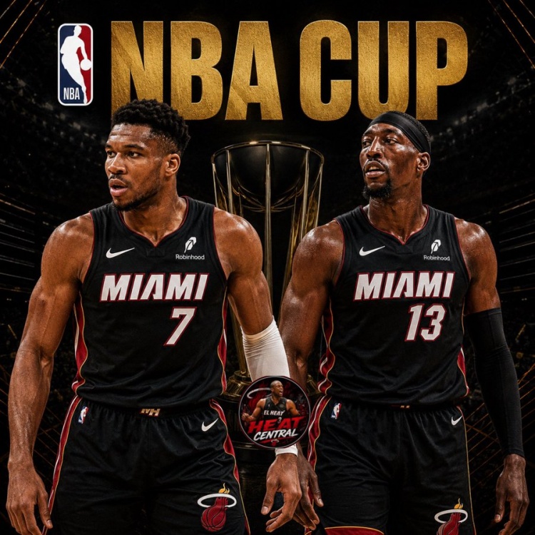 NBA杯B组赛程：热火两主两客连战四强敌